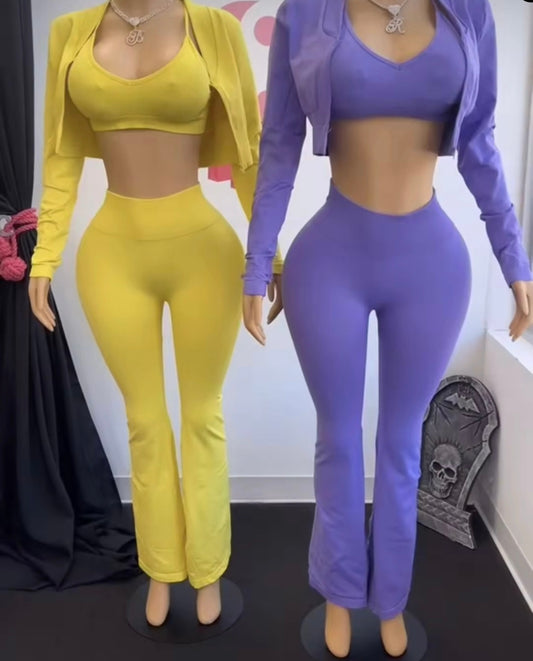 Three Piece Active Set