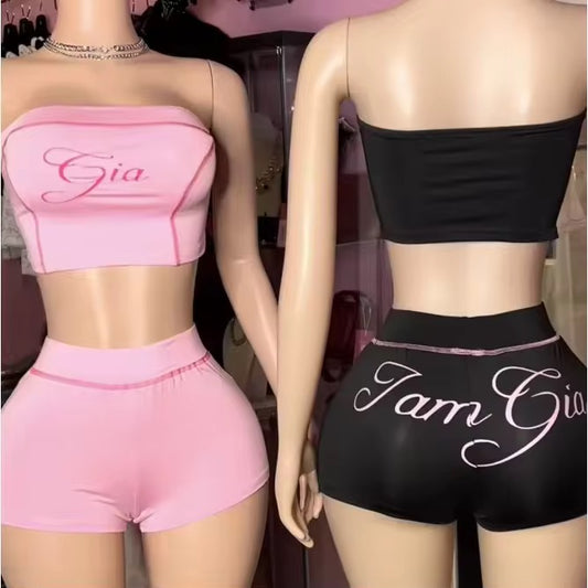 G Tube Top with Shorts