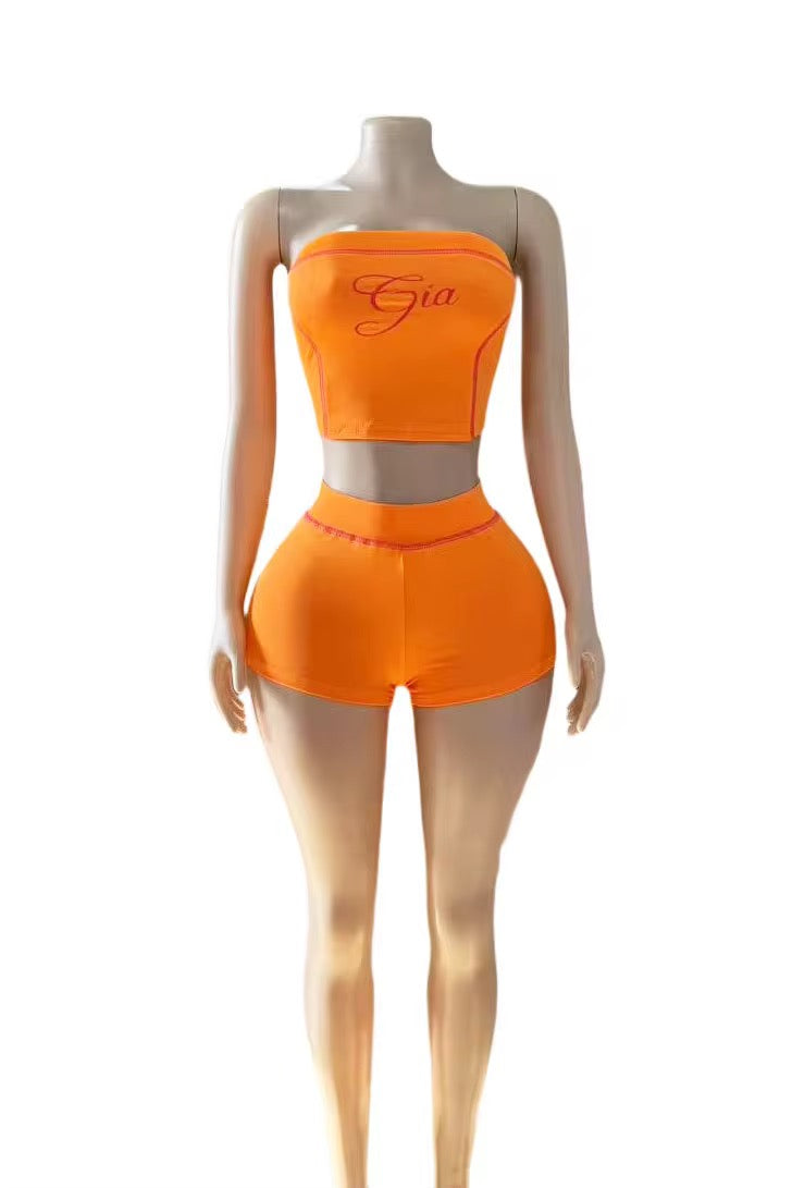 G Tube Top with Shorts
