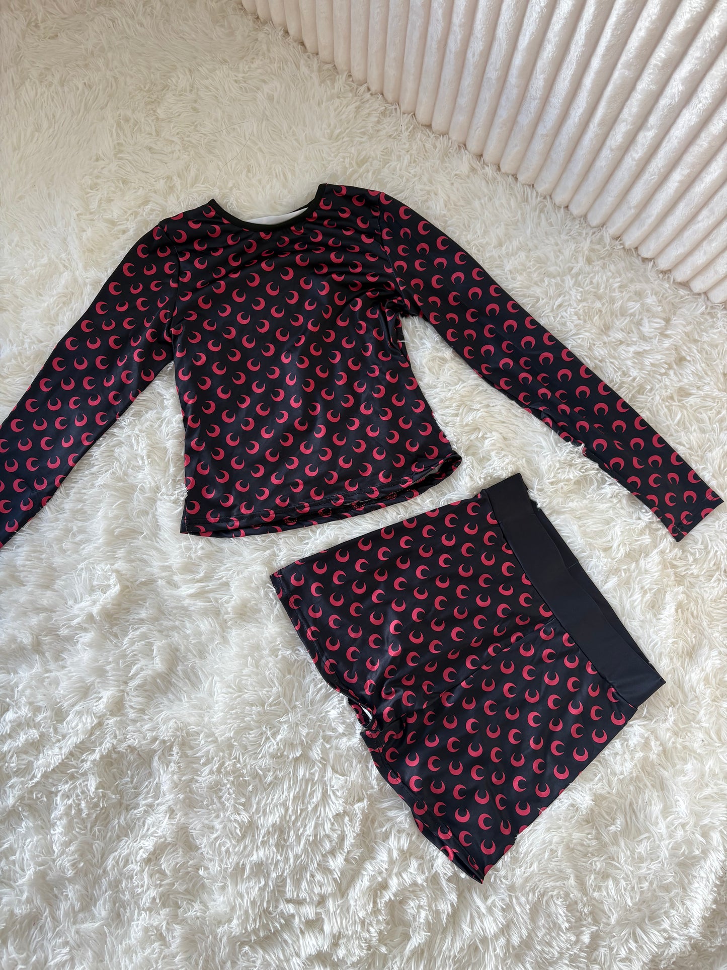 Half Moon Short Set