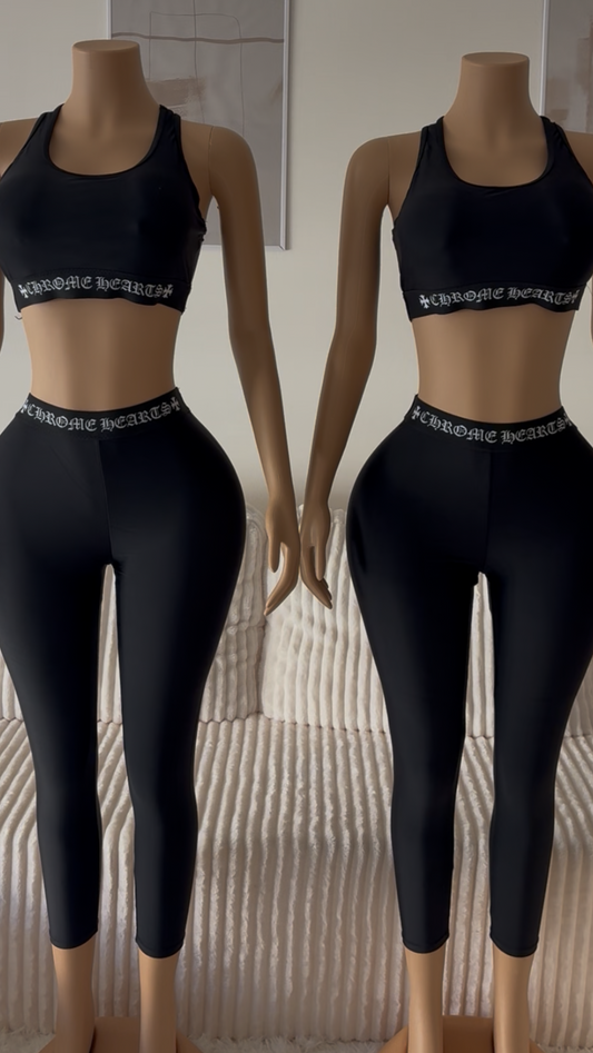 Chrome Two Piece Set
