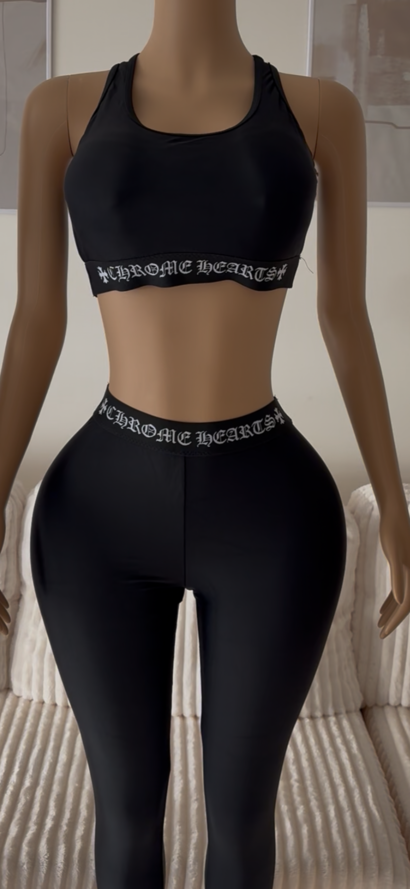 Chrome Two Piece Set
