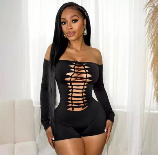 Cut-out Romper