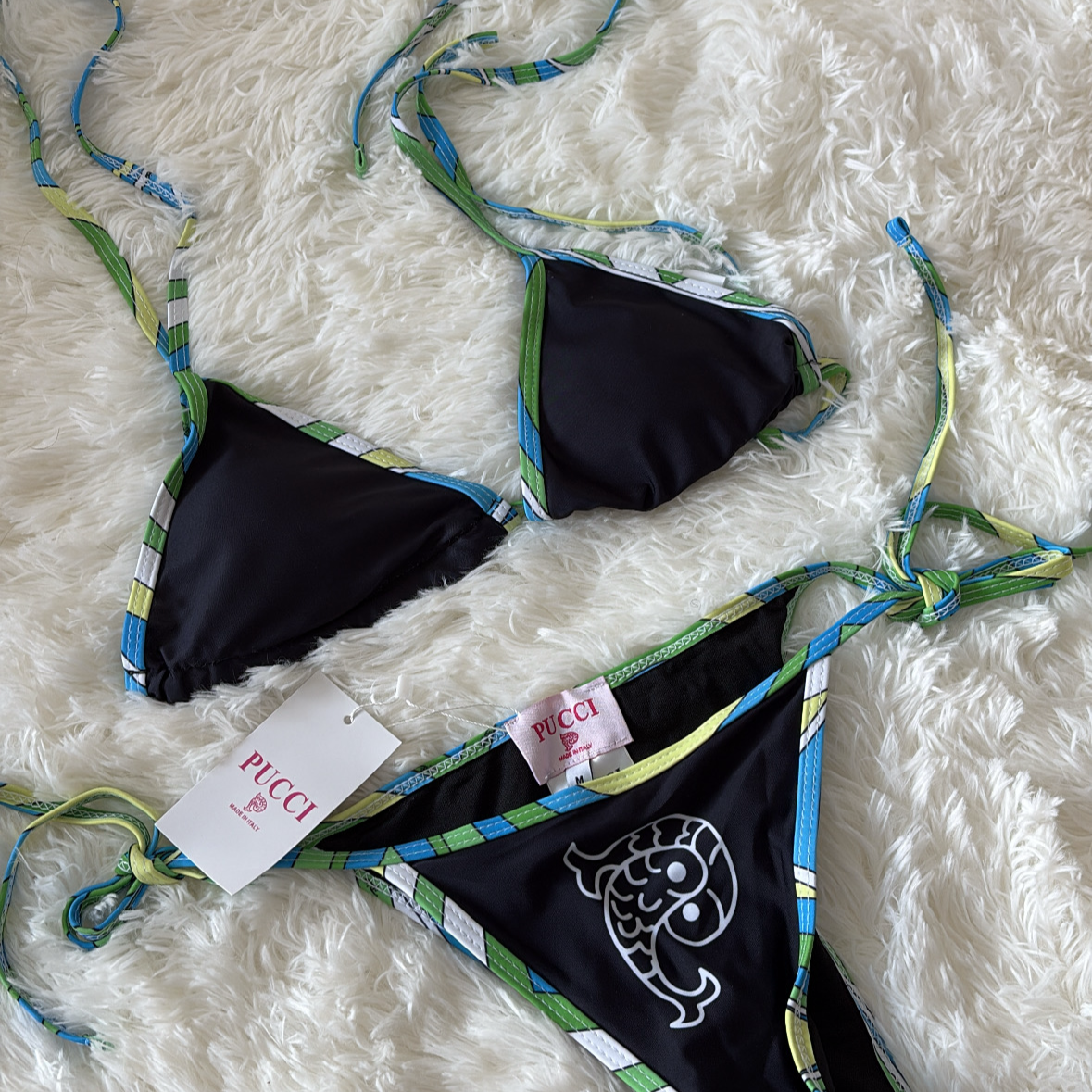 Multicolor PC Bathing Suit