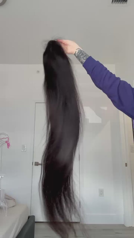 Transparent Natural Color Straight
